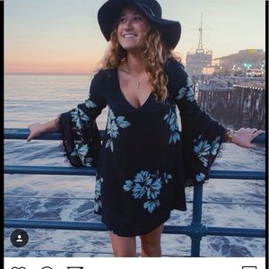 Free people floral print dress